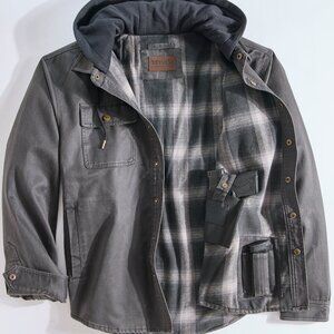 Concealed Carry Smuggler Chore Coat - Black | XL